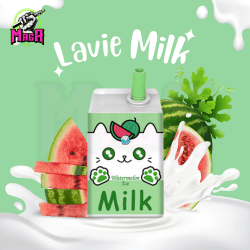 Lavie Milk 7000 Puffs Dua Hau Watermelon Ice Magapod.store