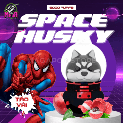 Space Husky 6000 Puffs - Disposable Pod - Pod 1 Lần 19 space-husky-6000-puffs-tao-vai-magapod.store-pod-1-lan-quan-7