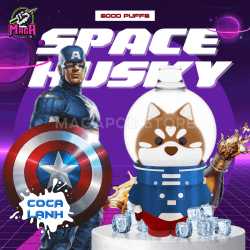 Space Husky 6000 Puffs - Disposable Pod - Pod 1 Lần 17 space-husky-6000-puffs-coca-lanh-magapod.store-pod-1-lan-quan-7