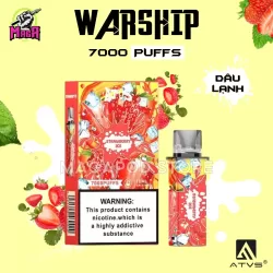 ATVS WARSHIP 7000 PUFFS - Đầu đạn tinh dầu thay thế vị 21 dau-vi-atvs-warship-7000-puffs-dau-lanh-magapod.store-chuyen-pod-1-lan