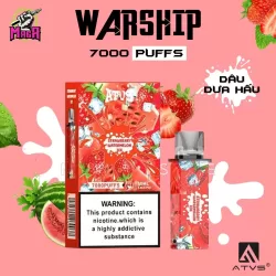 ATVS WARSHIP 7000 PUFFS - Đầu đạn tinh dầu thay thế vị 20 dau-vi-atvs-warship-7000-puffs-dua-hau-dau-magapod.store-chuyen-pod-1-lan