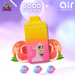 AIR Vape Disposable 5% - 6000 Puffs - Disposable Pod - Pod 1 Lần 8 air-6000-puffs-chanh-hong-magapod.store-pod-1-lan-quan-7