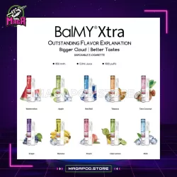 Balmy Extra 2000 Puffs - Disposable Pod – Maga Pod 1 lần 9 bảng-vị-balmyxtra-2000-puffs-magapod.store-pod-1-lan-quan-7