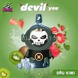Devil You 7000 Puffs - Disposable Pod 16 devil-you-7000-puffs-dau-kiwi-magapod.store-pod-1-lan-quan-7