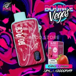 Vegas Pod 10000 Hơi by Bounce Vị Dâu Lạnh - Magapos.store - pod 1 lần hcm