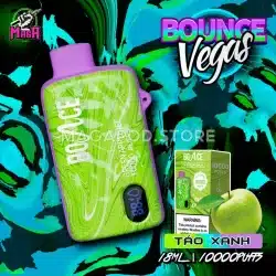 Vegas Pod 10000 Hơi by Bounce 14 Vegas Pod 10000 Hơi by Bounce Vị Táo Lạnh - Magapos.store - pod 1 lần hcm
