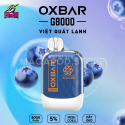 Oxva Oxbar G8000 vị việt quất - magapod.store-chuyen-pod-1-lan-hcm