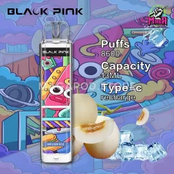 Black Pink 8600 Puffs Pod 17 Black Pink 8600 Puffs Pod-vi-dua-gang-lanh-magapod.store