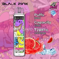 Black Pink 8600 Puffs Pod 16 Black Pink 8600 Puffs Pod-vi-dua-hau-lanh-magapod.store