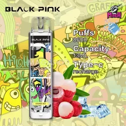 Black Pink 8600 Puffs Pod-vi-vai-lanh-magapod.store
