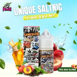 Tinh dầu Mỹ Unique Saltnic Tea E Juice 21 Tinh dầu Mỹ Unique Saltnic Tea E Juice vị Trà Đào Olong