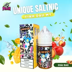Tinh dầu Mỹ Unique Saltnic Tea E Juice 16 Tinh dầu Mỹ Unique Saltnic Tea E Juice vị Xoài Đào