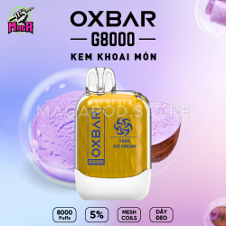 Oxva Oxbar G8000 vị kem khoai mon - magapod.store-chuyen-pod-1-lan-hcm