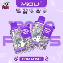 Miou Pod 12000 Puffs Ver 3 5% - Disposable Pod 16 miou-pod-12000-puffs-v3-nho-lanh-magapod.vn-pod-1-lan-quan-7