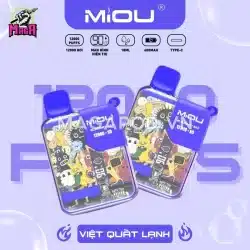 Miou Pod 12000 Puffs Ver 3 5% - Disposable Pod 15 miou-pod-12000-puffs-v3-viet-quat-lanh-magapod.vn-pod-1-lan-quan-7