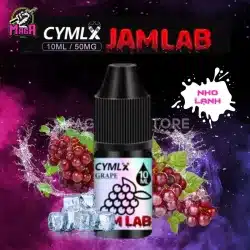 tinh dầu salt nic Cymlx Jam Lab 10ml vị Nho- magapod.vn-chuyên pod hcm
