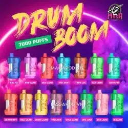 Bảng vị Drum Boom Pod 7000 hơi by Bounce - magapod