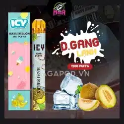 Icy Pod 1200 hơi- magapod.vn - Icy 1200 vị Dưa Gang Lạnh