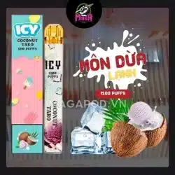 Icy Pod 1200 hơi- magapod.vn - Icy 1200 vị Khoai môn dừa