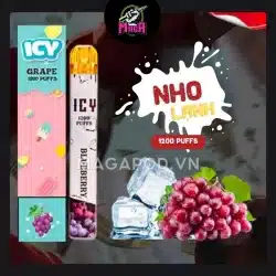 Icy Pod 1200 hơi- magapod.vn - Icy 1200 vị Nho Lạnh