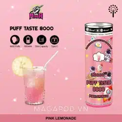 Zbood Pod 8000 hơi Pod hình lon nước 18 Zbood Pod 8000 hơi Pod hình lon nước vị Chanh Hồng