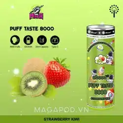 Zbood Pod 8000 hơi Pod hình lon nước 17 Zbood Pod 8000 hơi Pod hình lon nước vị Dâu Kiwi