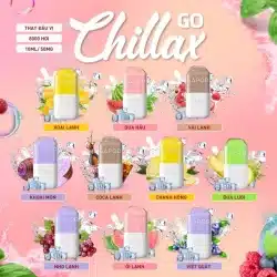Bảng vị Chillax Go 8000 Puffs - Magapod.vn