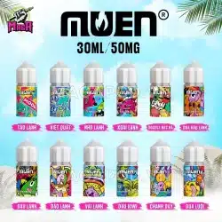 Bảng vị Tinh Dầu Saltnic MUEN Juice - Magapod.vn