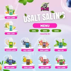 Bảng vị Tinh dầu usalt saltnic-magapod.vn