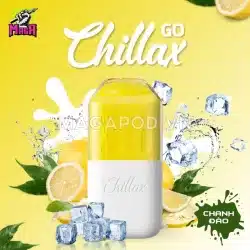 CHILLAX GO 8000 Puffs Pod 14 CHILLAX GO 8000 Puffs Pod Vị Chanh Đào - Magapod.vn