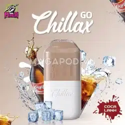 CHILLAX GO 8000 Puffs Pod 23 CHILLAX GO 8000 Puffs Pod Vị Coca - Magapod.vn