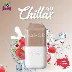 CHILLAX GO 8000 Puffs Pod 18 CHILLAX GO 8000 Puffs Pod Vị Vải - Magapod.vn