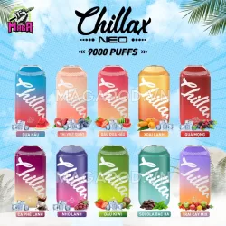 CHILLAX NEO 9000 Puffs Pod Bảng Vị - magapod.vn
