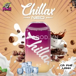 CHILLAX NEO 9000 Puffs - Pod 1 lần 25 CHILLAX NEO 9000 Puffs Pod Vị Cà Phê Lạnh - magapod.vn