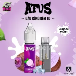 Đầu vị ATVS 7000 - Đầu rỗng kèm tinh dầu ATVS 7000 22 Đầu vị ATVS 7000 - Đầu rỗng kèm tinh dầu ATVS 7000 vị khoai môn - magapod.vn