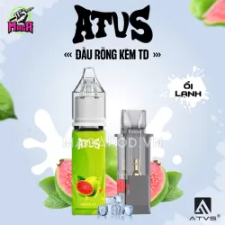 Đầu vị ATVS 7000 - Đầu rỗng kèm tinh dầu ATVS 7000 20 Đầu vị ATVS 7000 - Đầu rỗng kèm tinh dầu ATVS 7000 vị ổi lạnh - magapod.vn