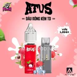 Đầu vị ATVS 7000 - Đầu rỗng kèm tinh dầu ATVS 7000 18 Đầu vị ATVS 7000 - Đầu rỗng kèm tinh dầu ATVS 7000 vị vải lạnh - magapod.vn