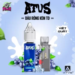 Đầu vị ATVS 7000 - Đầu rỗng kèm tinh dầu ATVS 7000 17 Đầu vị ATVS 7000 - Đầu rỗng kèm tinh dầu ATVS 7000 vị việt quất lạnh - magapod.vn