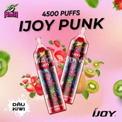 IJOY Punk 4500 Hơi - Pod 1 lần 4500 nhỏ gọn giá rẻ 14 IJOY Punk 4500 Hơi Vị Dâu Kiwi - magapod.vn