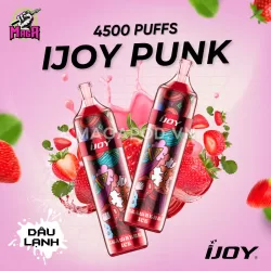 IJOY Punk 4500 Hơi - Pod 1 lần 4500 nhỏ gọn giá rẻ 13 IJOY Punk 4500 Hơi Vị Dâu Lạnh - magapod.vn