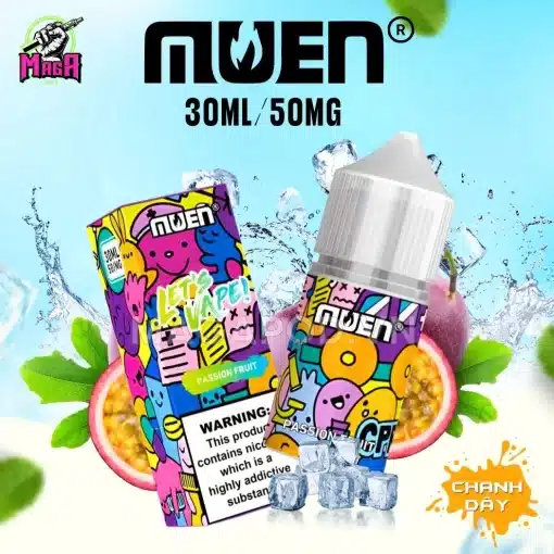 Tinh Dầu Saltnic MUEN Juice by Let's Vape Vị Chanh Dây - magapod.vn