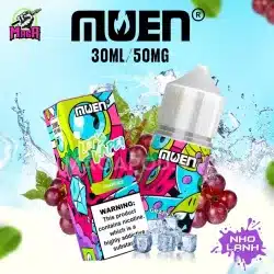 Tinh Dầu Saltnic MUEN Juice by Let's Vape Vị Nho Lạnh - magapod.vn