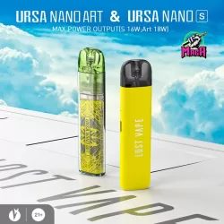 Ursa Nano S & Ursa Nano Art Limited Edition by Lost Vape 9 Ursa Nano S & Ursa Nano Art 2023 Limited Edition Lemon Yellow - Magapod.vn
