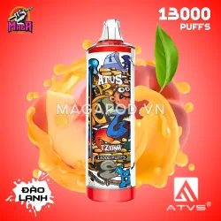 ATVS 13000 Puffs ATVS Warship 13K Đèn Led Vị Nho Lạnh - magapod.vn