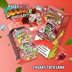 Pod Fizzy Boom 8000 Puffs Pod Vị Cherry Coca - Magapod.vn