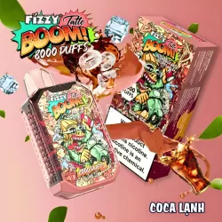 Pod Fizzy Boom 8000 Puffs Pod Vị Coca Lạnh - Magapod.vn