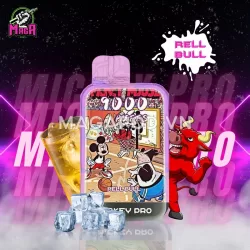 Pod Mickey Pro 9000 Puffs Đèn Led 360 Vị Tăng Lực - Magapod.vn