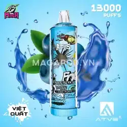 ATVS 13000 Puffs ATVS Warship 13K Đèn Led Vị Việt Quất Lạnh - Magapod.vn