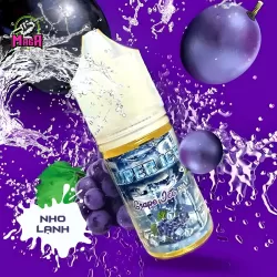 Tinh Dầu Saltnic Super Ice Juice 30ML 30MG/50MG - Tinh dầu Vape Mỹ 33 Tinh Dầu Saltnic Super Ice Juice 30ML 30MG 50MG Vị Nho Lạnh