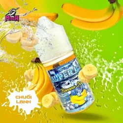 Tinh Dầu Saltnic Super Ice Juice 30ML 30MG/50MG - Tinh dầu Vape Mỹ 27 Tinh Dầu Saltnic Supper Ice Juice 30ML Vị Chuối Lạnh - Magapod.vn